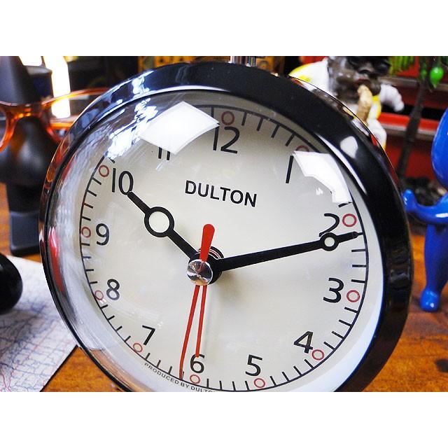 ダルトン　クォーツアラームクロック　（ブラック）　■　アメリカン雑貨　アメリカ雑貨　DULTON | DULTON | 02