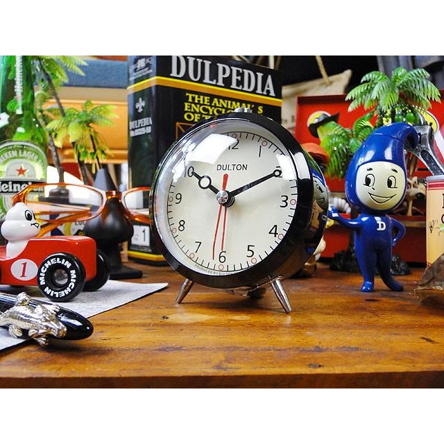 ダルトン　クォーツアラームクロック　（ブラック）　■　アメリカン雑貨　アメリカ雑貨　DULTON | DULTON | 05