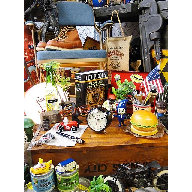 ダルトン　クォーツアラームクロック　（ブラック）　■　アメリカン雑貨　アメリカ雑貨　DULTON | DULTON | 07