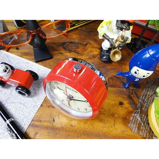 ダルトン　クォーツアラームクロック　（レッド）　■　アメリカン雑貨　アメリカ雑貨　DULTON | DULTON | 01