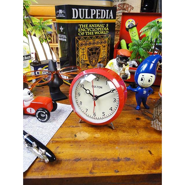 ダルトン　クォーツアラームクロック　（レッド）　■　アメリカン雑貨　アメリカ雑貨　DULTON | DULTON | 06