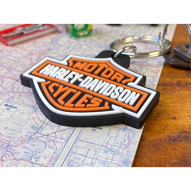 Harley Davidson（ハーレー・ダビッドソン） B＆S ラバーキーホルダー
