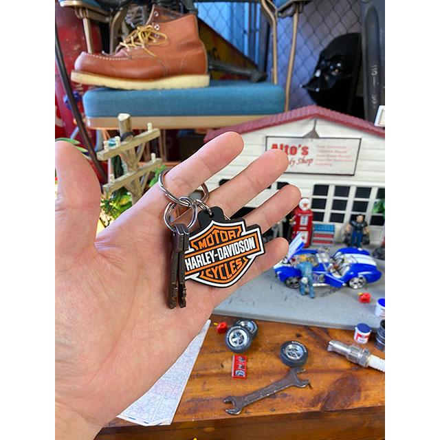Harley Davidson（ハーレー・ダビッドソン） B＆S ラバーキーホルダー