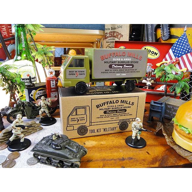 ダルトン　トラック型ドライバーセット　（ミリタリー）　■ アメリカ雑貨 アメリカン雑貨　DULTON | DULTON | 12