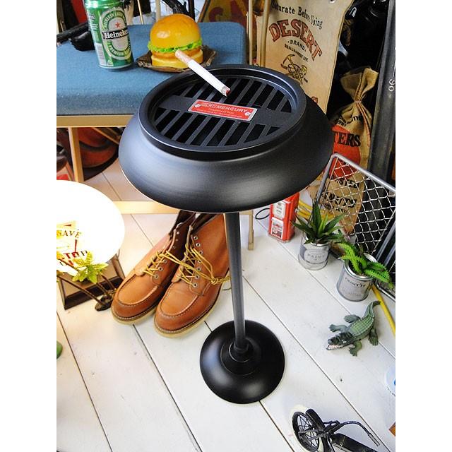 マーキュリー スタンドアシュトレイ（ブラック） □ アメリカン雑貨