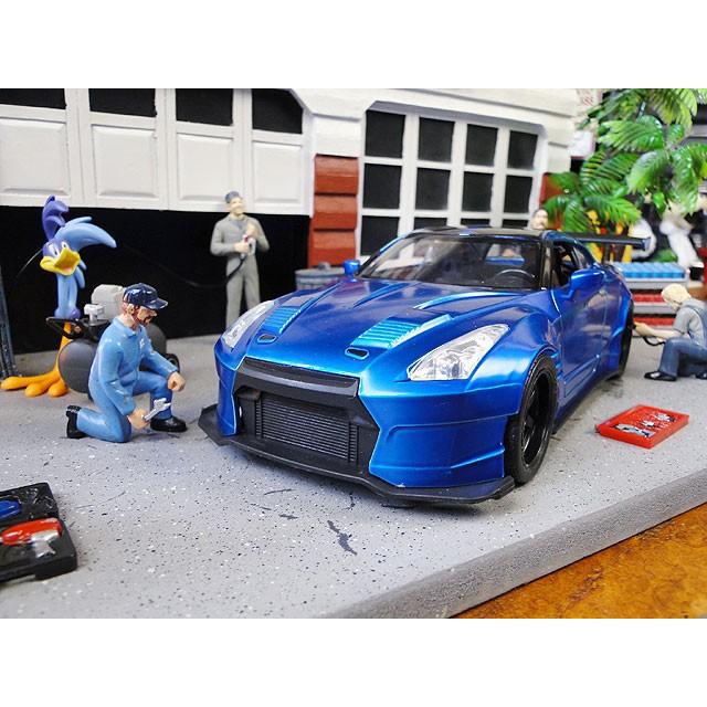 Jada　映画　ワイルドスピード　ダイキャストミニカー　1/24スケール　（ブライアン/ニッサン　GT-R　R35　BEN　SOPRA）　アメリカ雑貨 |  | 02