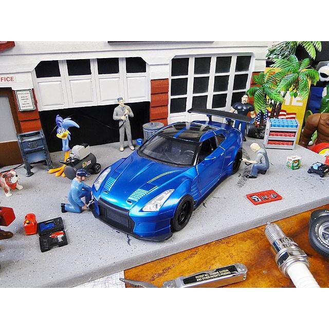 Jada　映画　ワイルドスピード　ダイキャストミニカー　1/24スケール　（ブライアン/ニッサン　GT-R　R35　BEN　SOPRA）　アメリカ雑貨 |  | 09