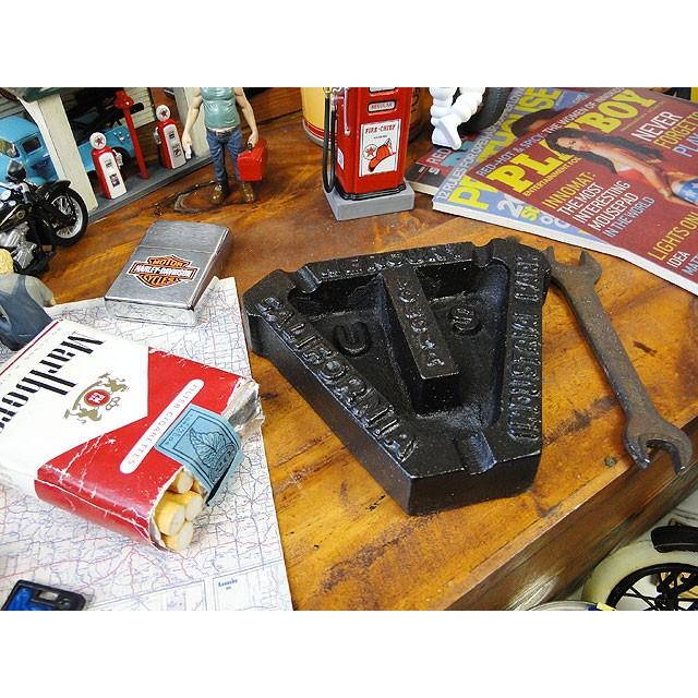 マーキュリー　アイアンアシュトレイ　（トライアングル/ブラック）　■　アメリカ雑貨　アメリカン雑貨インダストリアル　灰皿　MERCURY | MERCURY | 04