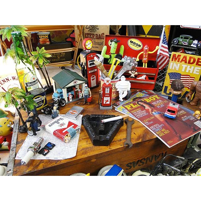 マーキュリー　アイアンアシュトレイ　（トライアングル/ブラック）　■　アメリカ雑貨　アメリカン雑貨インダストリアル　灰皿　MERCURY | MERCURY | 06