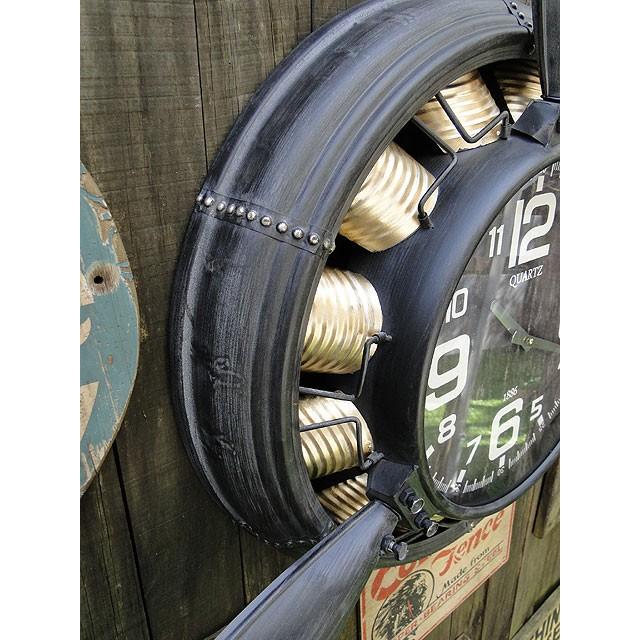 【即納】【在庫あり】プロペラ機　ビッグサイズウォールクロック　アメリカ雑貨 アメリカン雑貨 |  | 05