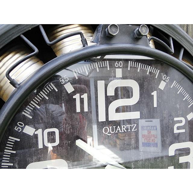 【即納】【在庫あり】プロペラ機　ビッグサイズウォールクロック　アメリカ雑貨 アメリカン雑貨 |  | 07