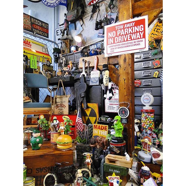 アメリカン レトロ アメリカのプラスチックサインプレートS