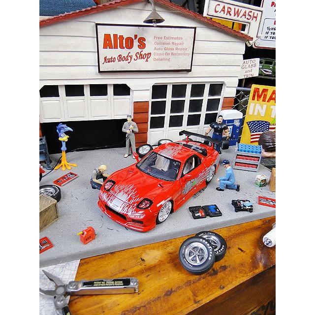 Jada　映画　ワイルドスピード　ダイキャストミニカー　1/24スケール　（ドム/マツダ　RX-7）　アメリカン雑貨 アメリカ雑貨 |  | 10