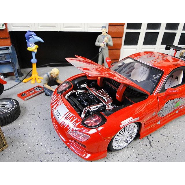 Jada　映画　ワイルドスピード　ダイキャストミニカー　1/24スケール　（ドム/マツダ　RX-7）　アメリカン雑貨 アメリカ雑貨 |  | 04