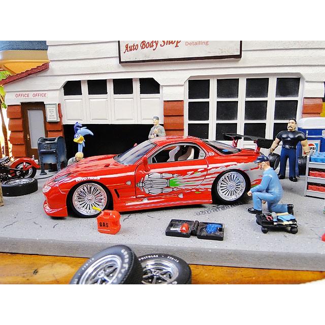 Jada　映画　ワイルドスピード　ダイキャストミニカー　1/24スケール　（ドム/マツダ　RX-7）　アメリカン雑貨 アメリカ雑貨 |  | 05