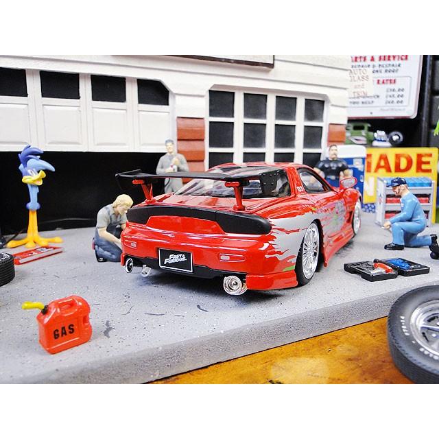 Jada　映画　ワイルドスピード　ダイキャストミニカー　1/24スケール　（ドム/マツダ　RX-7）　アメリカン雑貨 アメリカ雑貨 |  | 08