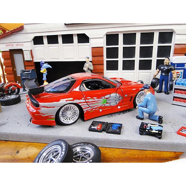 Jada　映画　ワイルドスピード　ダイキャストミニカー　1/24スケール　（ドム/マツダ　RX-7）　アメリカン雑貨 アメリカ雑貨 |  | 09