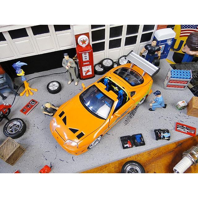 Jada　映画　ワイルドスピード　ダイキャストミニカー　1/24スケール　（ブライアン/トヨタ　スープラ/オレンジ）　アメリカ雑貨 |  | 01