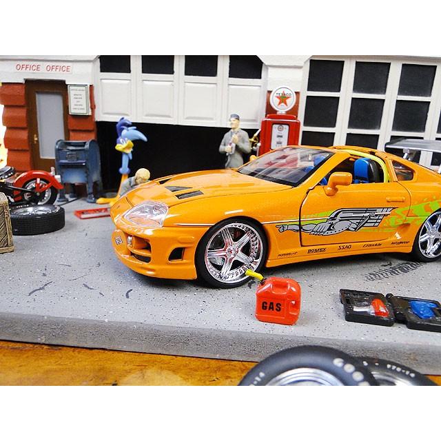 Jada　映画　ワイルドスピード　ダイキャストミニカー　1/24スケール　（ブライアン/トヨタ　スープラ/オレンジ）　アメリカ雑貨 |  | 03