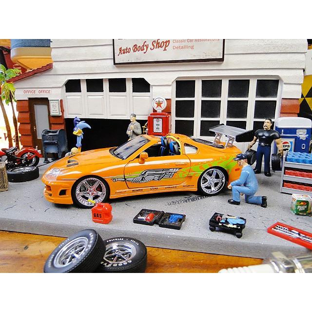 Jada　映画　ワイルドスピード　ダイキャストミニカー　1/24スケール　（ブライアン/トヨタ　スープラ/オレンジ）　アメリカ雑貨 |  | 05