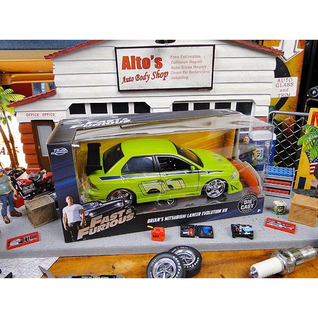 Jada　映画　ワイルドスピード　ダイキャストミニカー　1/24スケール　（ブライアン/三菱　ランエボ7）　アメリカン雑貨 |  | 13
