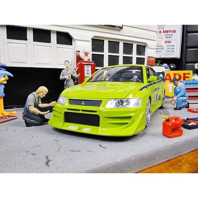 Jada　映画　ワイルドスピード　ダイキャストミニカー　1/24スケール　（ブライアン/三菱　ランエボ7）　アメリカン雑貨 |  | 02