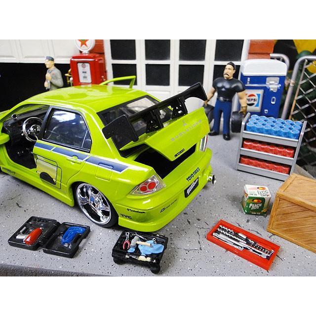 Jada　映画　ワイルドスピード　ダイキャストミニカー　1/24スケール　（ブライアン/三菱　ランエボ7）　アメリカン雑貨 |  | 07