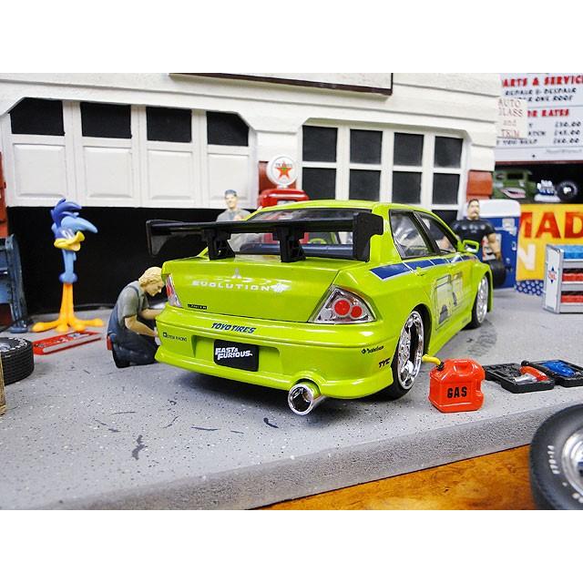 Jada　映画　ワイルドスピード　ダイキャストミニカー　1/24スケール　（ブライアン/三菱　ランエボ7）　アメリカン雑貨 |  | 08