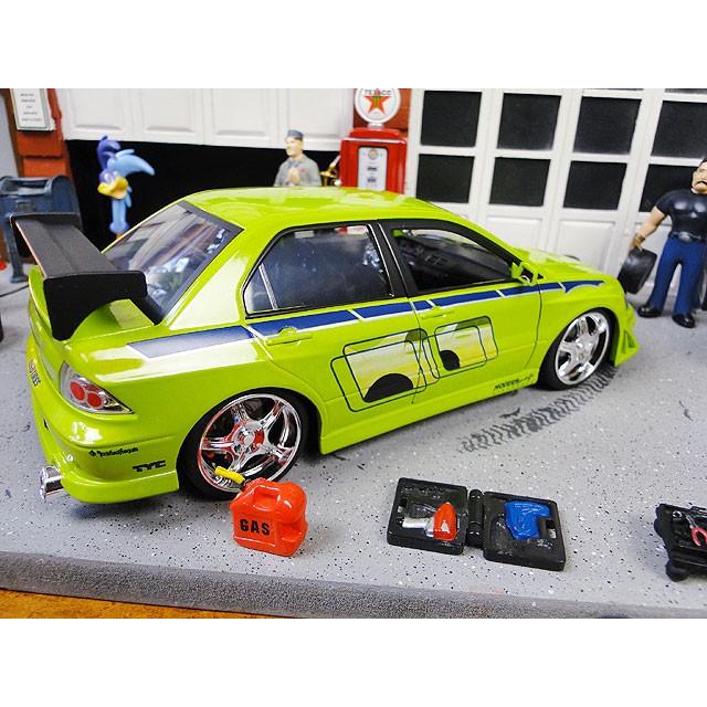Jada　映画　ワイルドスピード　ダイキャストミニカー　1/24スケール　（ブライアン/三菱　ランエボ7）　アメリカン雑貨 |  | 09