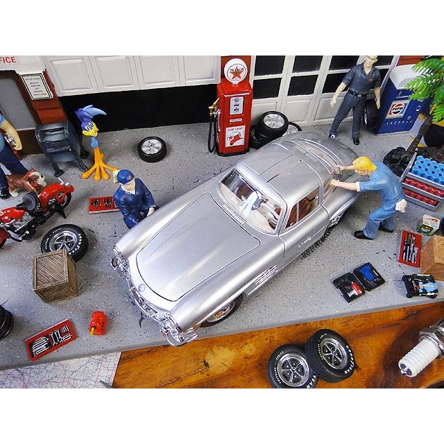 1/18 ミニカー 5台セット 1954年メルセデス ベンツ 300SL ダイキャストミニカー 1/18