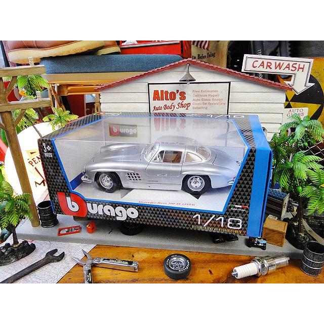 1954年メルセデス ベンツ 300SL ダイキャストミニカー 1/18 1954年メルセデス ベンツ 300SL ダイキャストミニカー 1/18