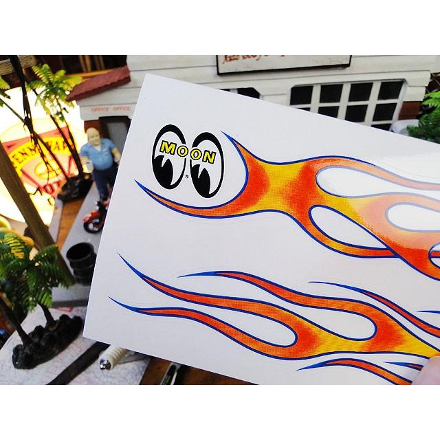 ムーンアイズ　フレーミンムーンステッカー　アメリカ雑貨　アメリカン雑貨 |  | 01