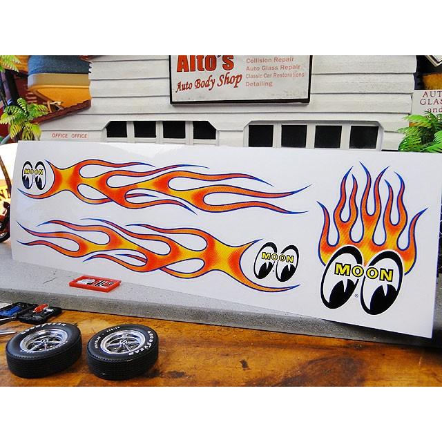 ムーンアイズ　フレーミンムーンステッカー　アメリカ雑貨　アメリカン雑貨 |  | 03