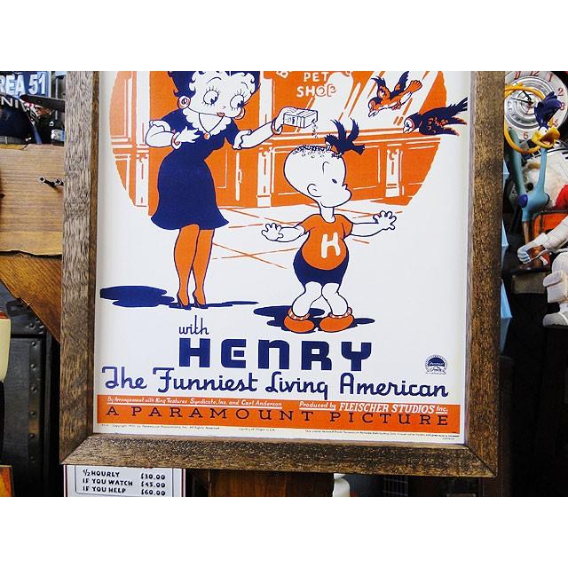 ポスターフレーム ベティ ブープ ヘンリー アメリカ雑貨 アメリカン雑貨 アメリカ雑貨通販キャンディタワー 通販 Yahoo ショッピング