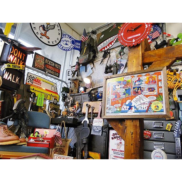 ポスターフレーム　（スマーフ/オペレーター）　ポスター＆木製フレームのセット ■ アメリカン雑貨 アメリカ雑貨 |  | 06