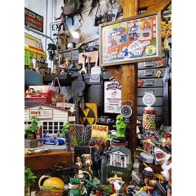 ポスターフレーム　（スマーフ/オペレーター）　ポスター＆木製フレームのセット ■ アメリカン雑貨 アメリカ雑貨 |  | 07