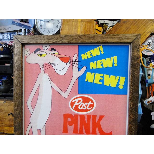 ポスターフレーム　（ピンクパンサー）　ポスター＆木製フレームのセット ■ アメリカン雑貨 アメリカ雑貨 |  | 01