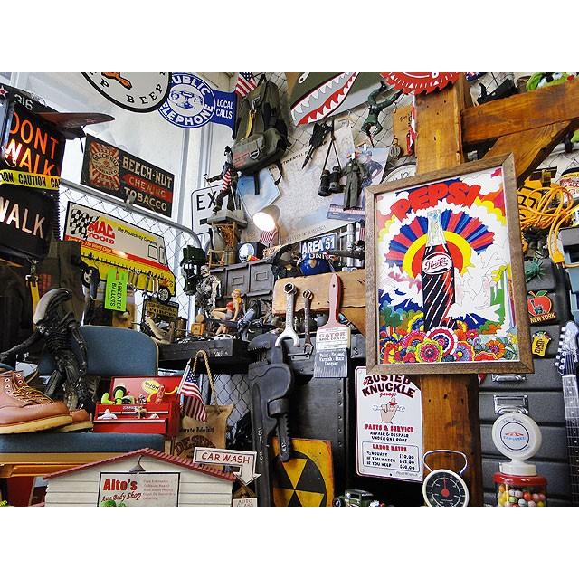 ポスターフレーム （ペプシコーラ/ポップアート） ポスター＆木製