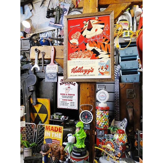 アメリカンカントリー額ポスター絵画シリアルナンバー入り