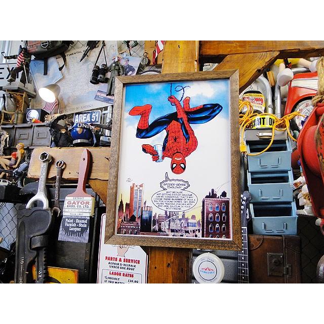 ポスターフレーム　（スパイダーマン/ゴットミルク）　アメリカ雑貨　アメリカン雑貨 |  | 03