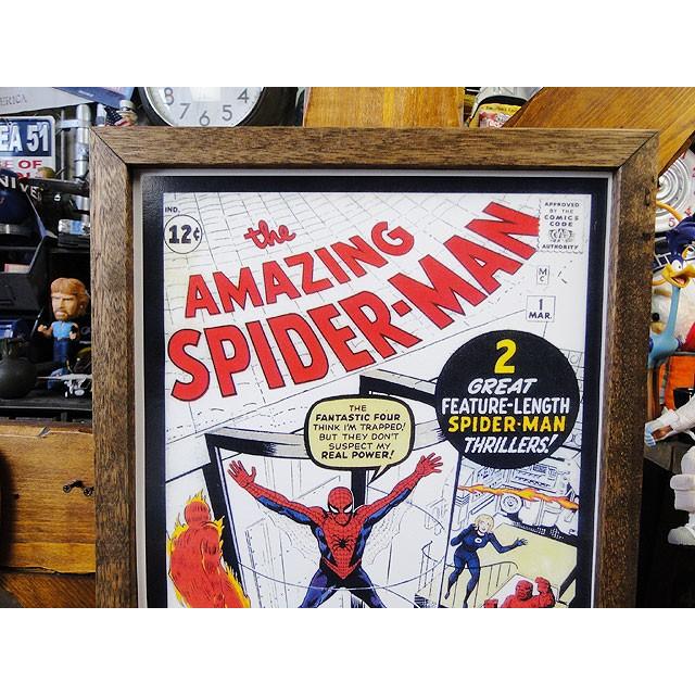 ポスターフレーム　（アメイジング・スパイダーマン/カメレオンストライク）　■ アメリカン雑貨 アメリカ雑貨 |  | 01