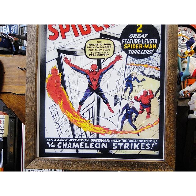 ポスターフレーム　（アメイジング・スパイダーマン/カメレオンストライク）　■ アメリカン雑貨 アメリカ雑貨 |  | 02