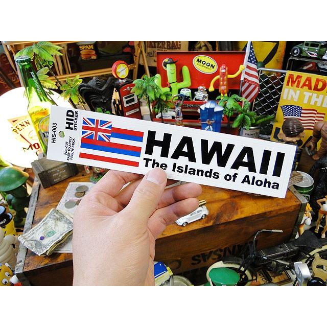 ハワイ州旗　ステッカー　（バンパーステッカー）　アメリカン雑貨 アメリカ雑貨 |  | 02