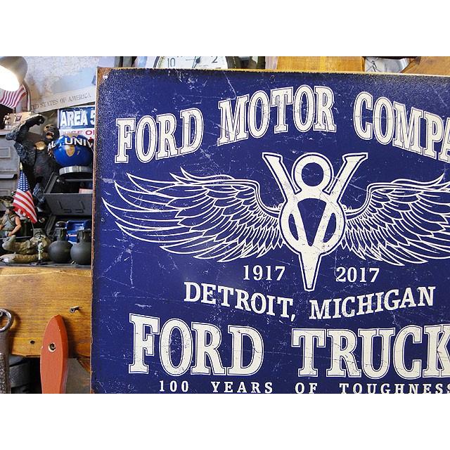 フォードトラック　100周年記念　ブリキ看板　■ アメリカン雑貨 アメリカ雑貨 |  | 01