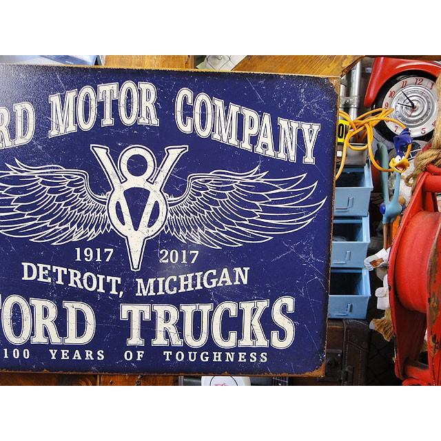 フォードトラック　100周年記念　ブリキ看板　■ アメリカン雑貨 アメリカ雑貨 |  | 02