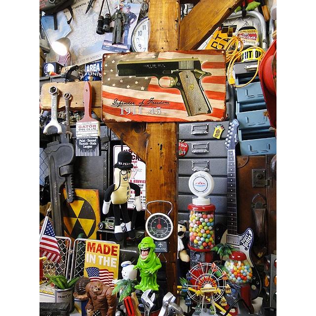コルト　M1911　U.S.ヘヴィースチールサイン　アメリカ雑貨　アメリカン雑貨 |  | 04