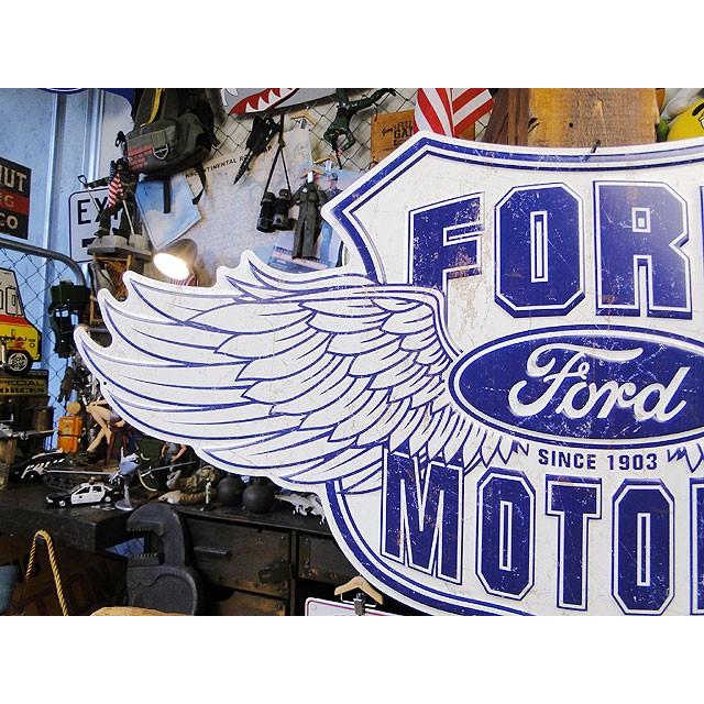 ド迫力！特大サイズ看板　フォード　ビッグサイズサイン　（ウイングロゴ） アメリカ雑貨 |  | 01