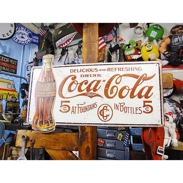 ド迫力！特大サイズ看板　コカ・コーラ　ビッグサイズサイン　（デリシャス5セント） | Coca Cola | 04