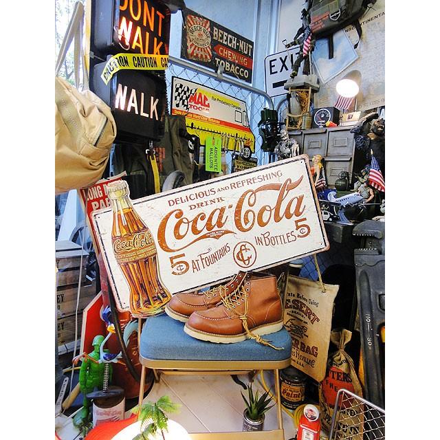 ド迫力！特大サイズ看板　コカ・コーラ　ビッグサイズサイン　（デリシャス5セント） | Coca Cola | 08