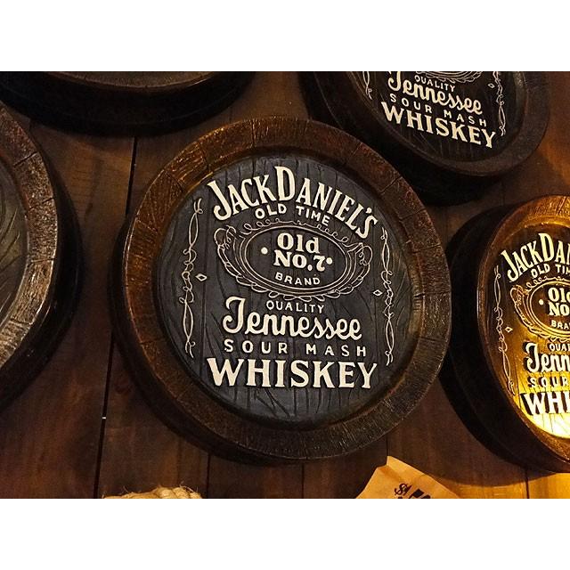 ジャックダニエル ウイスキー樽型ウォールオブジェ □ アメリカ